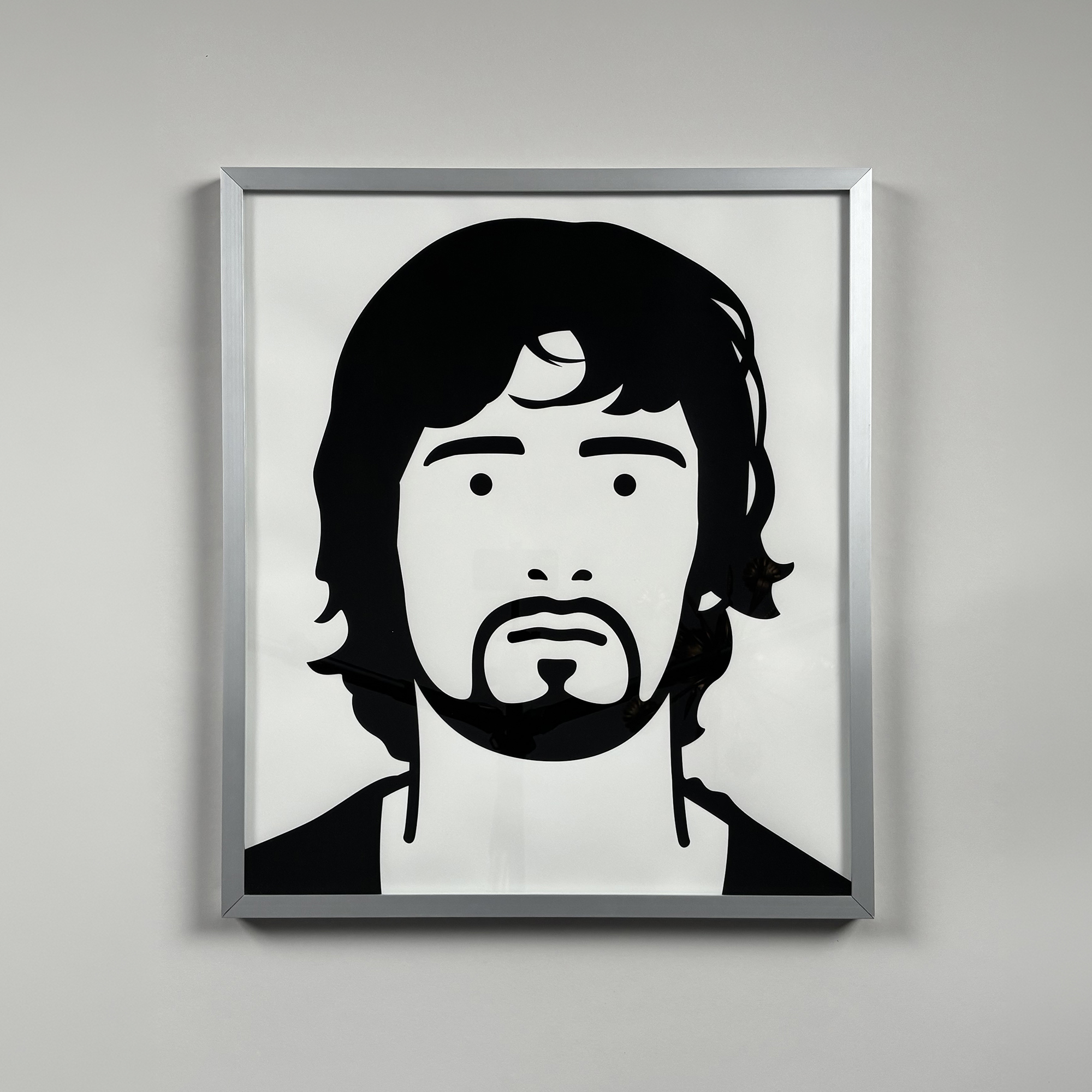 julian opie gary (popstar) (1999)