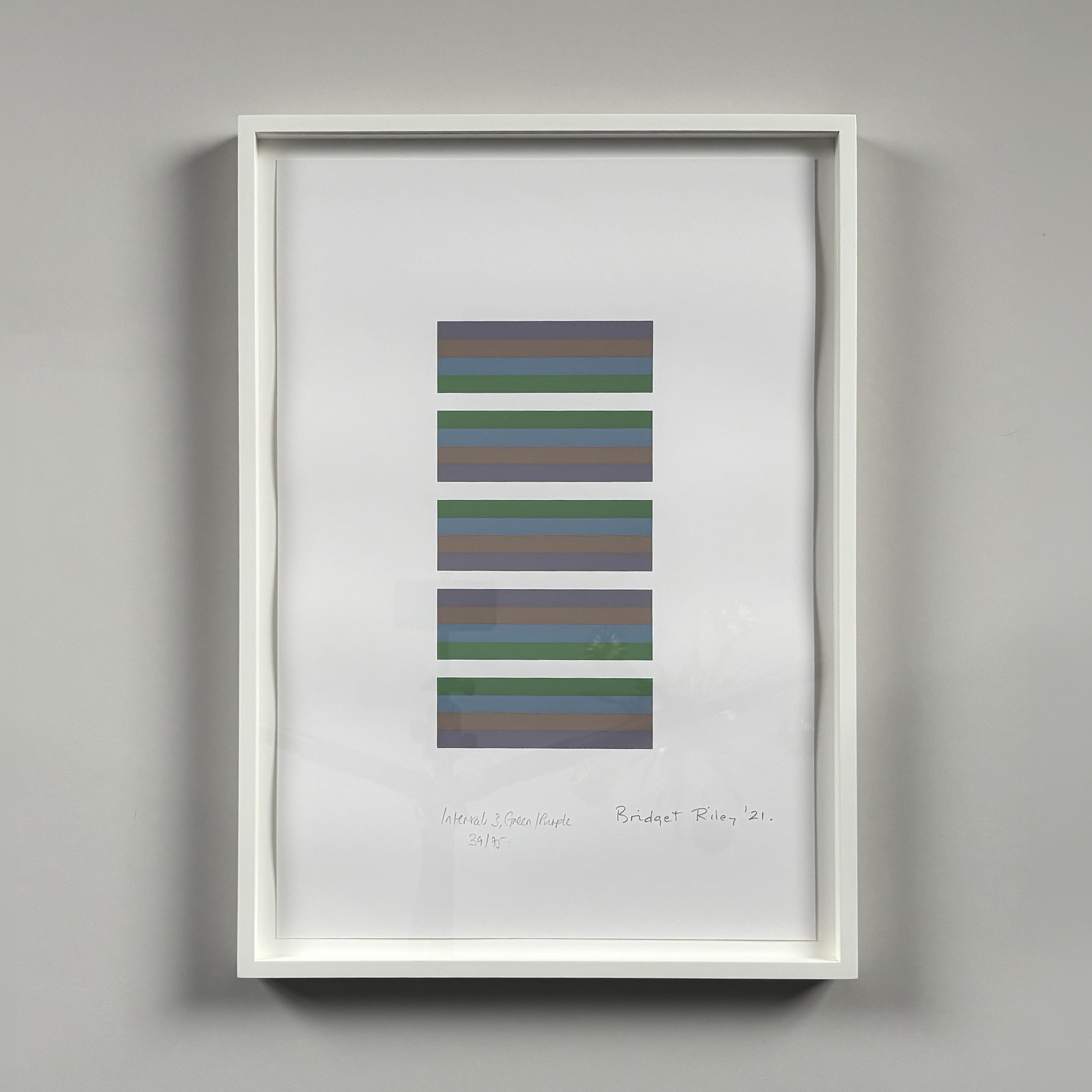bridget riley intervals iii (2021)