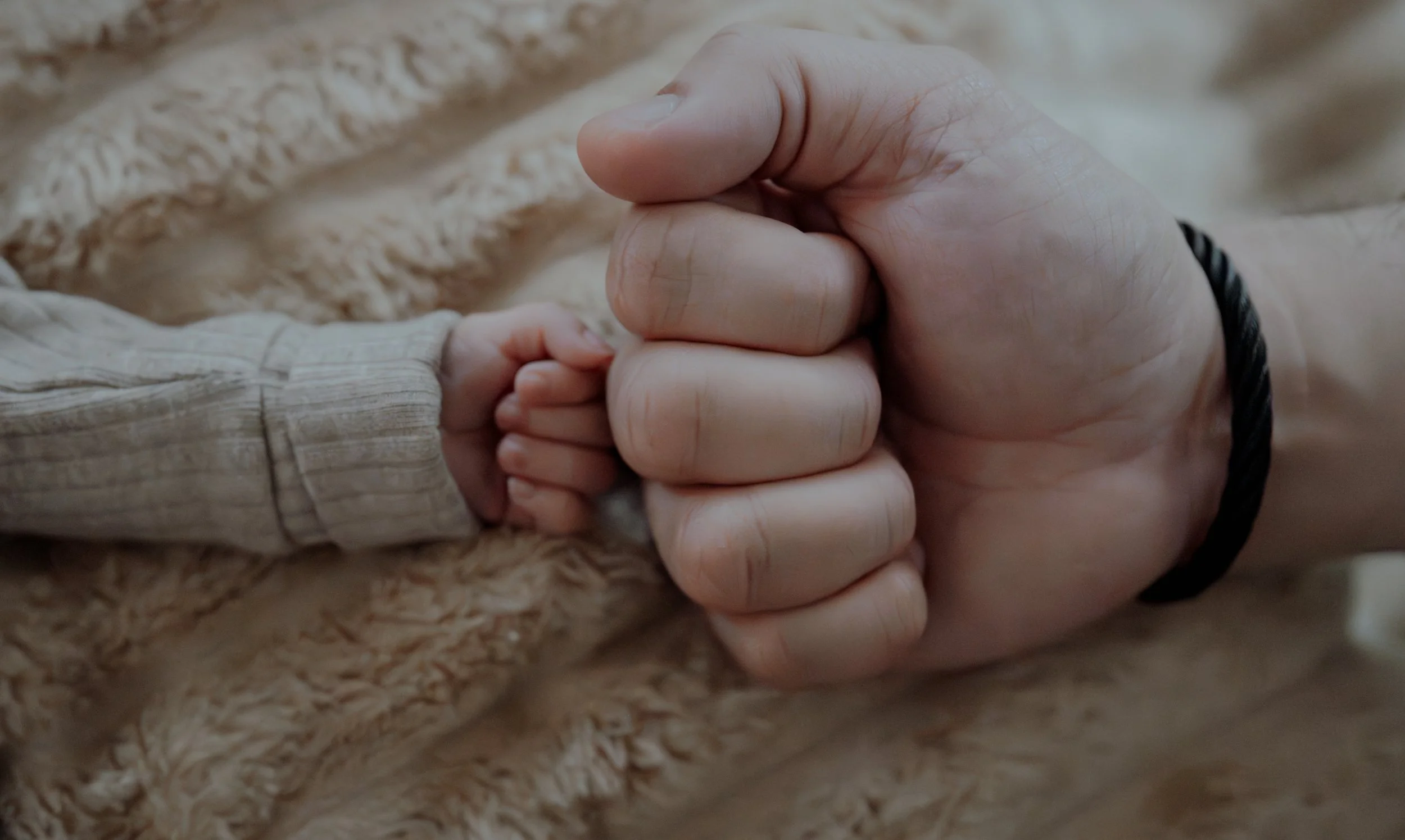 Newborn lifestyle photography - baby boy