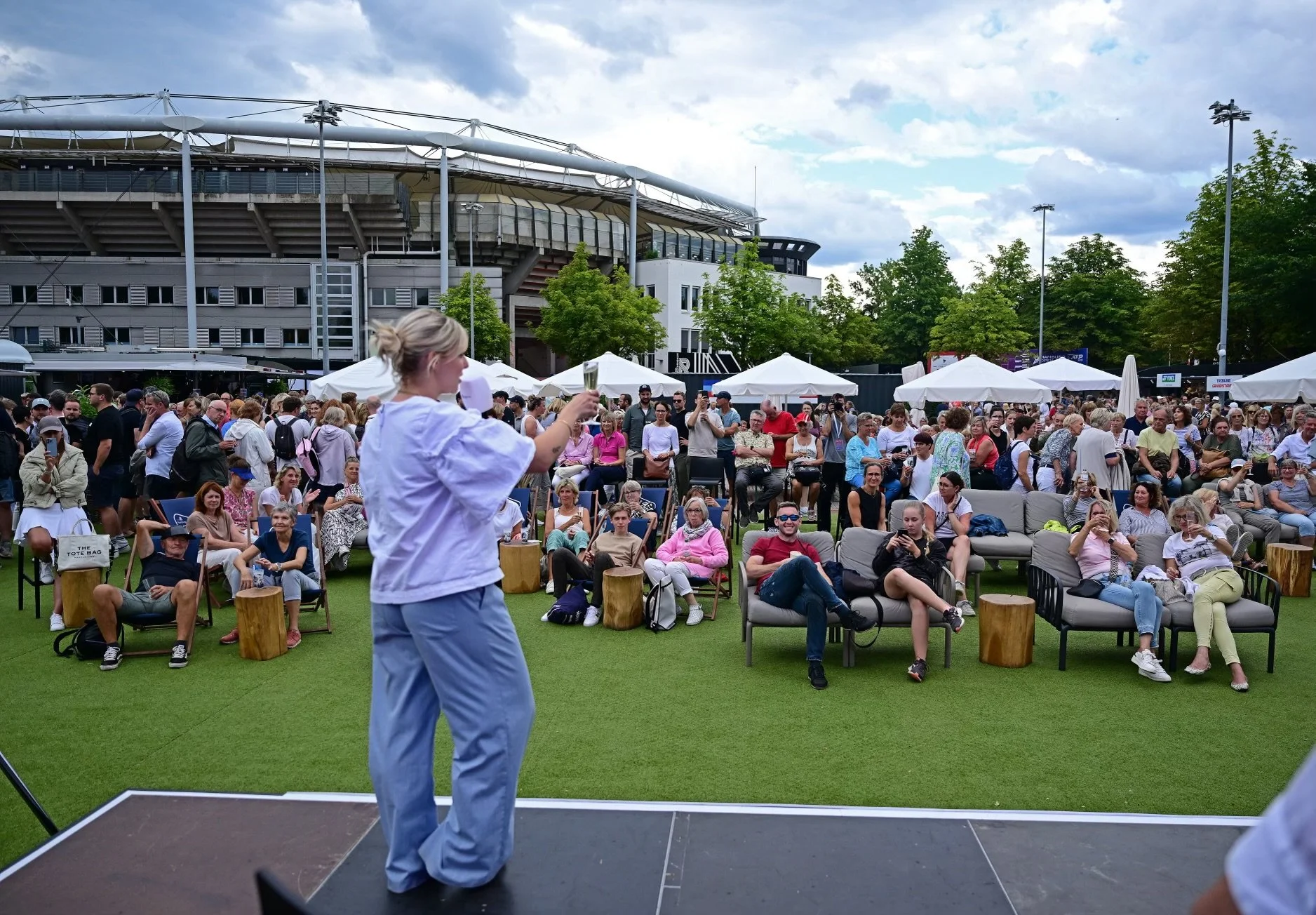 Caro Deecke PR & Communications; Projekt: Moderation Hamburg Open