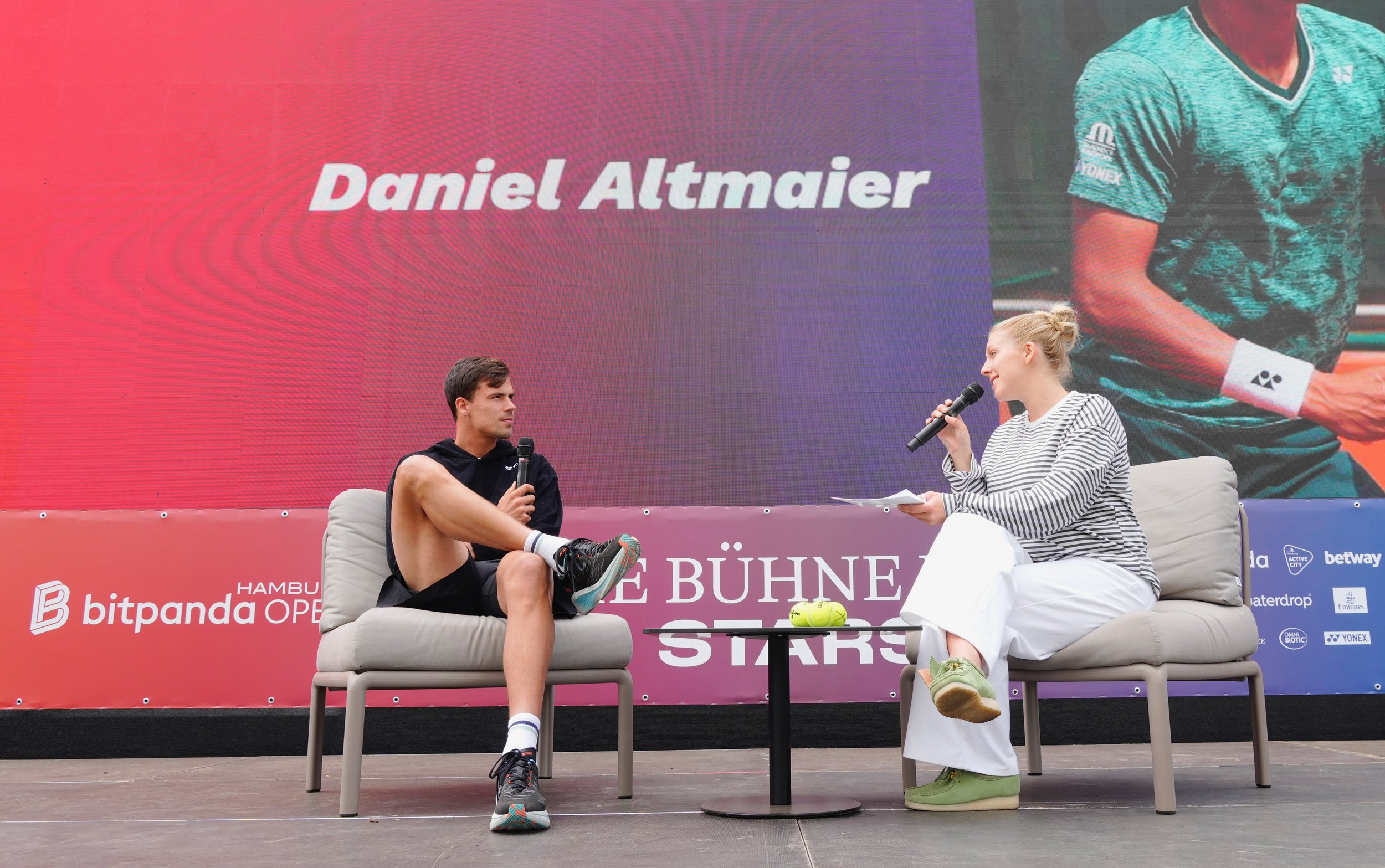 Caro Deecke PR & Communications; Projekt: Moderation Hamburg Open