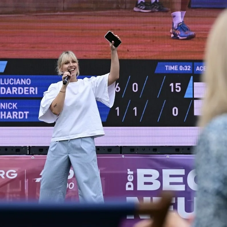 Caro Deecke PR & Communications; Projekt: Moderation Hamburg Open