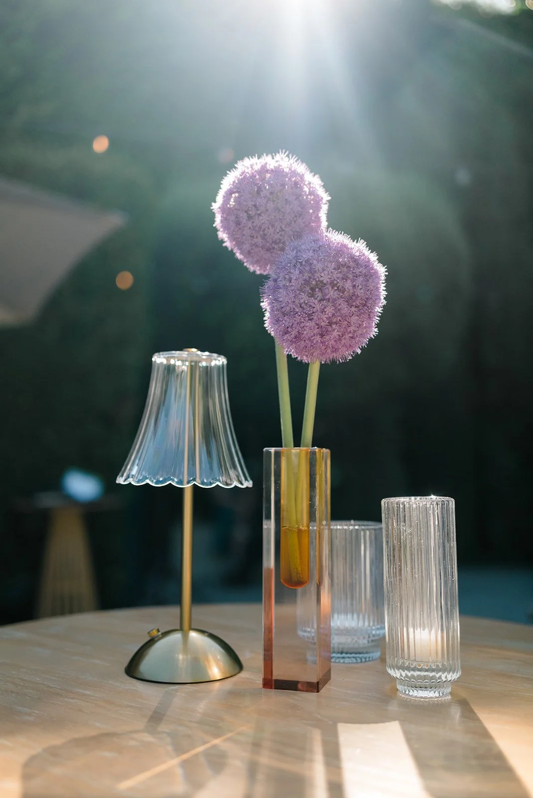 a cocktail table detail photo from the fig house in los angeles styled by jasper and lane events