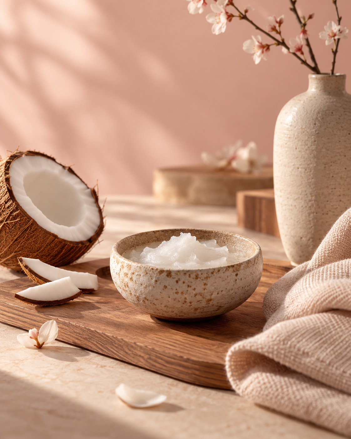Pure Coconut Oil Relaxation Massage