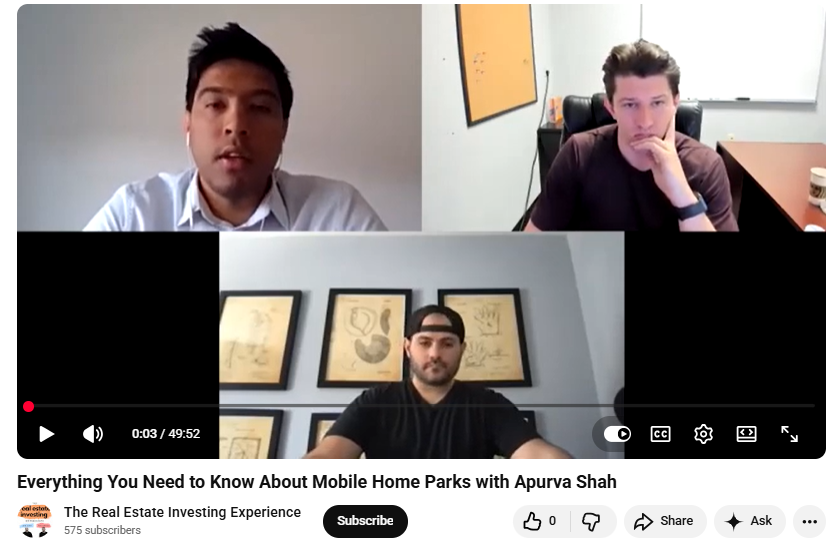 Apurva on The Real Estate Investing Experience