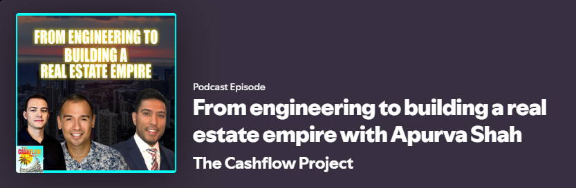 Apurva on The Cashflow Project