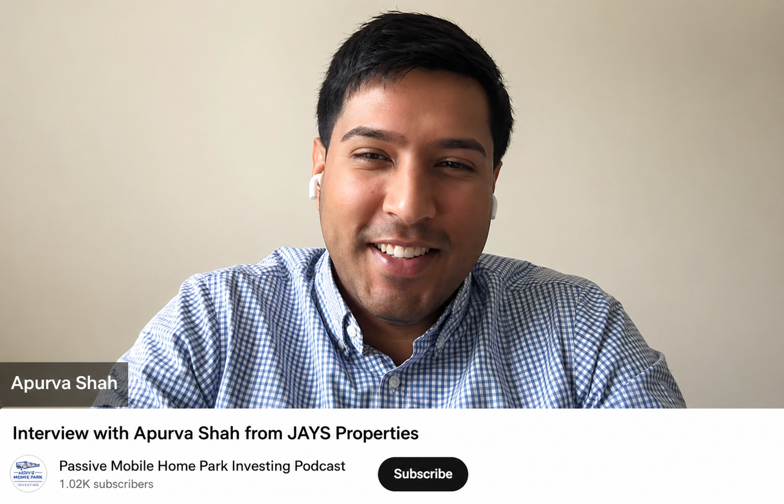 Interview with Apurva Shah from JAYS Investments Featured on The Keel Team