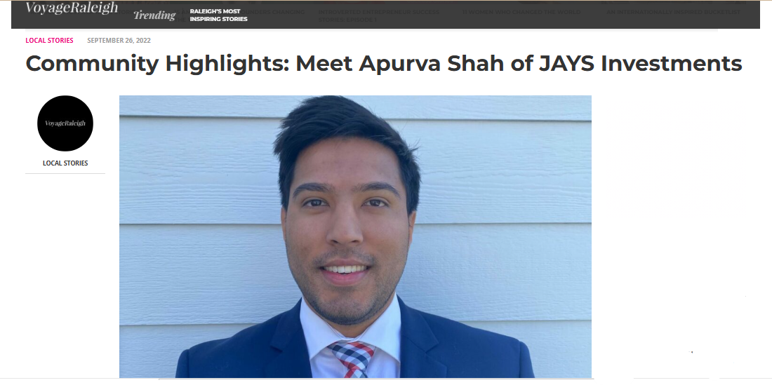 Apurva on Voyage Raleigh