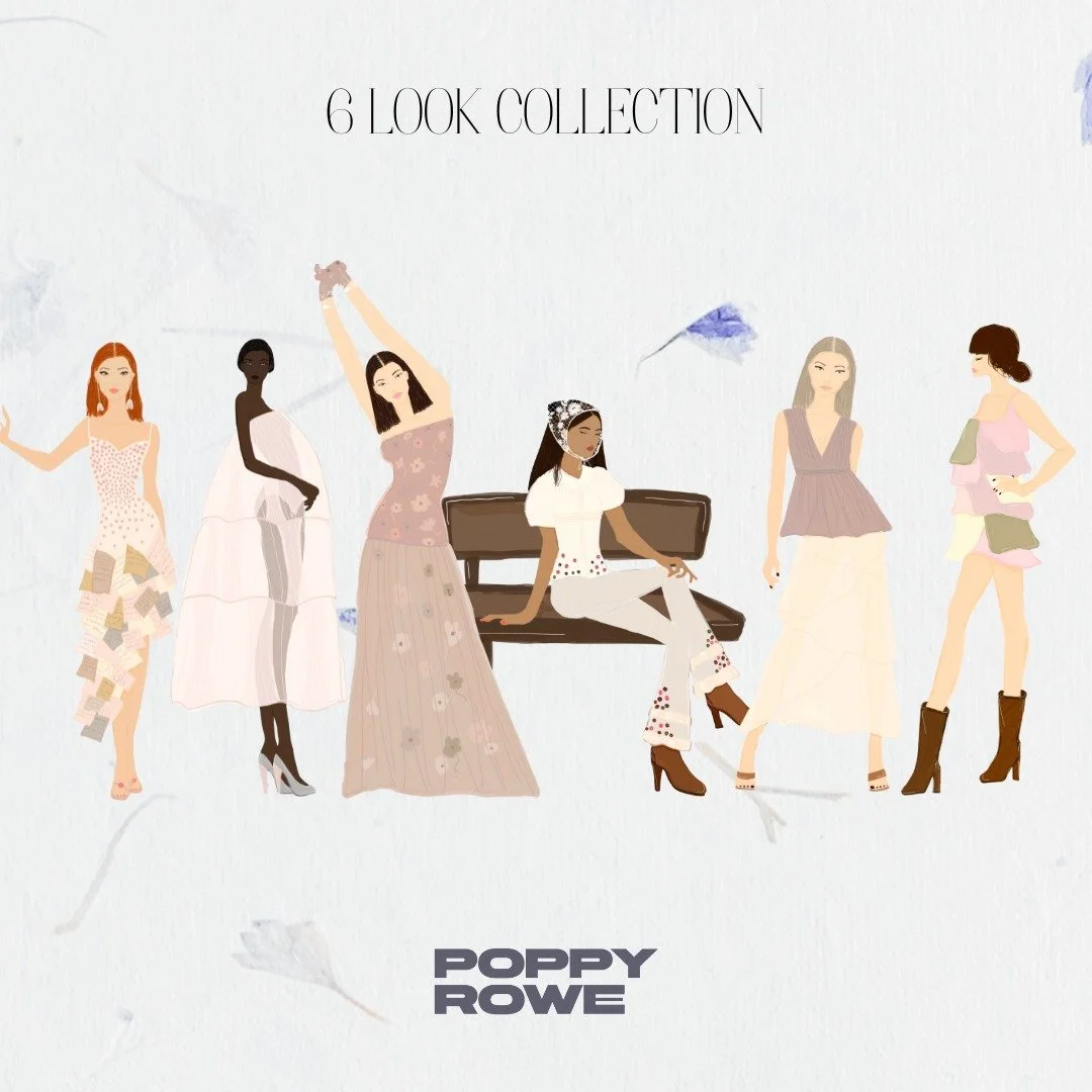 'The Song of the Fairies Found Once More' - a Spring/Summer 25 Collection designed by Poppy Rowe 🌷