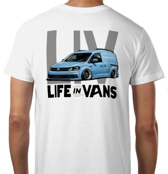 LIFE IN VANS Blue Caddy