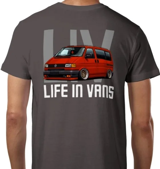 LIFE IN VANS  Red T4