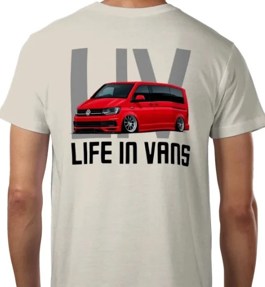 LIFE IN VANS Red T6