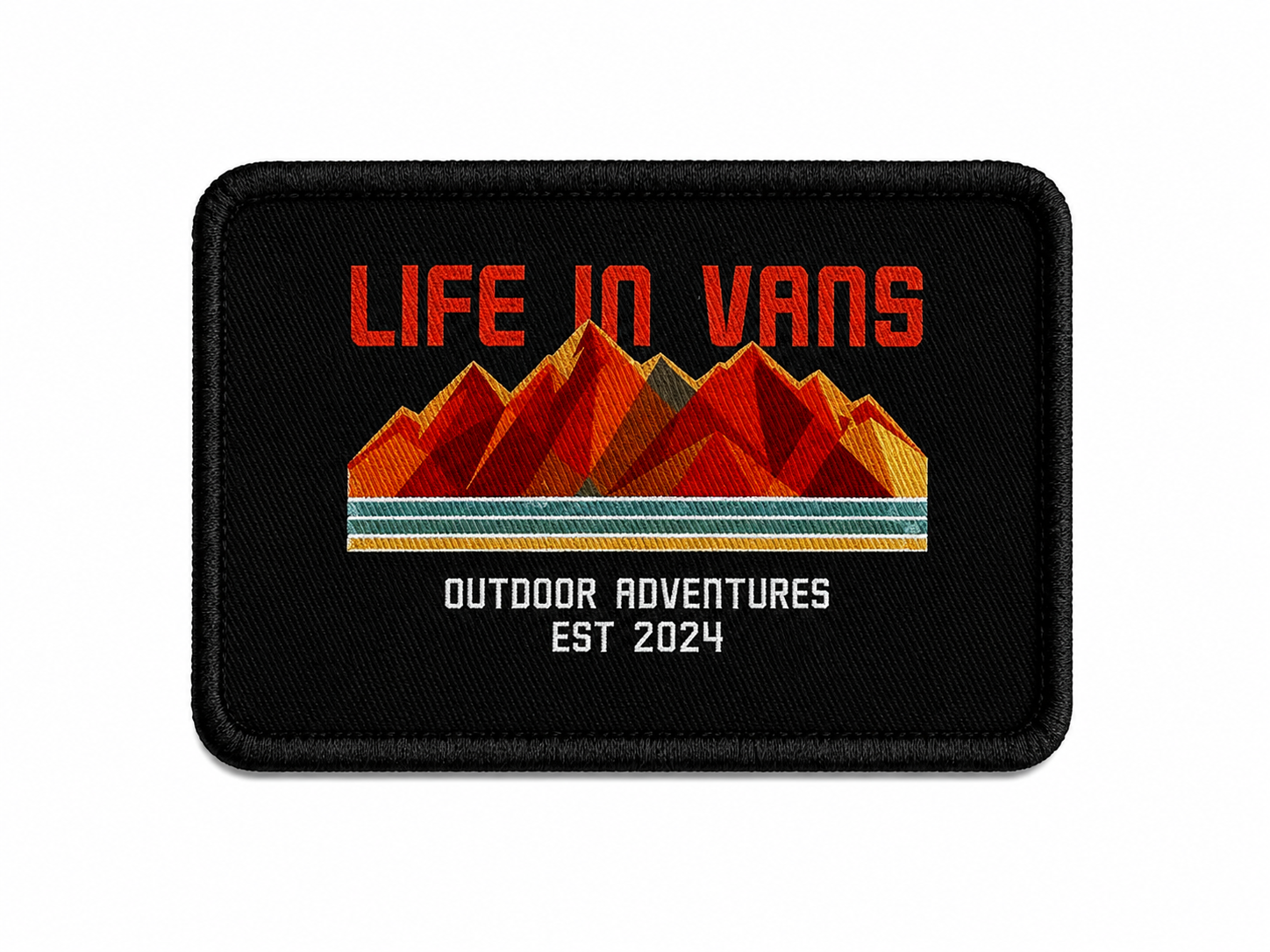 Additional Life In Vans Outdoor Adventures Removable Patches for your cap
