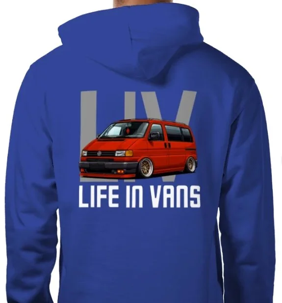 LIFE IN VANS Red T4