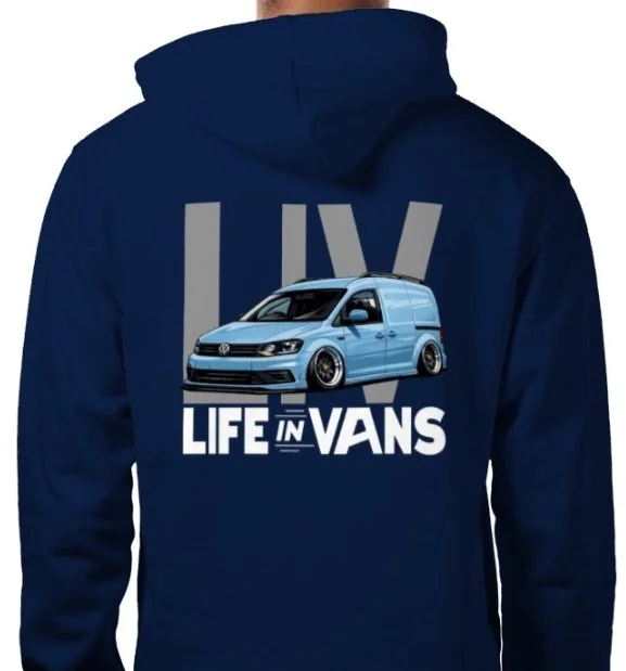 LIFE IN VANS Blue Caddy