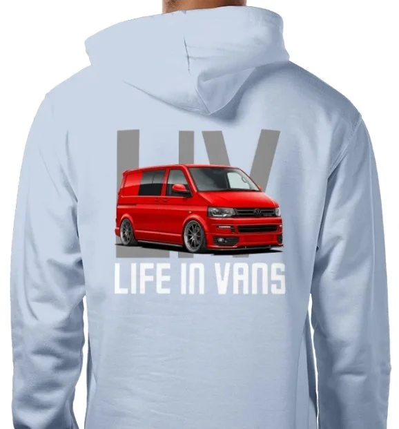 LIFE IN VANS Red T5.1