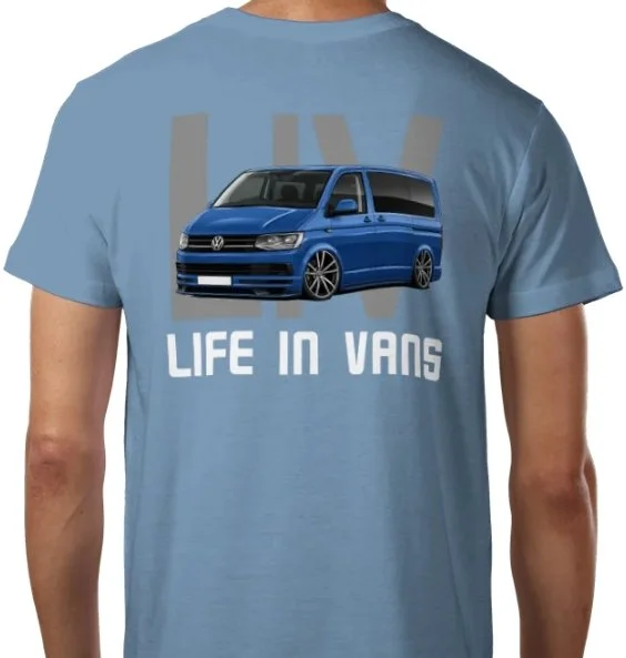 LIFE IN VANS Blue T6