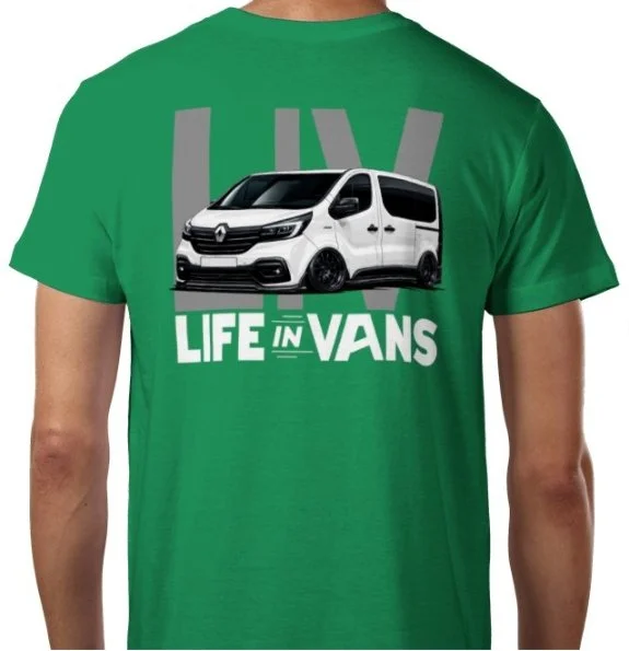 LIFE IN VANS White Renault Traffic