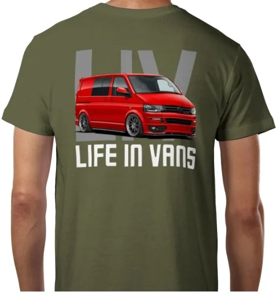 LIFE IN VANS Red T5.1