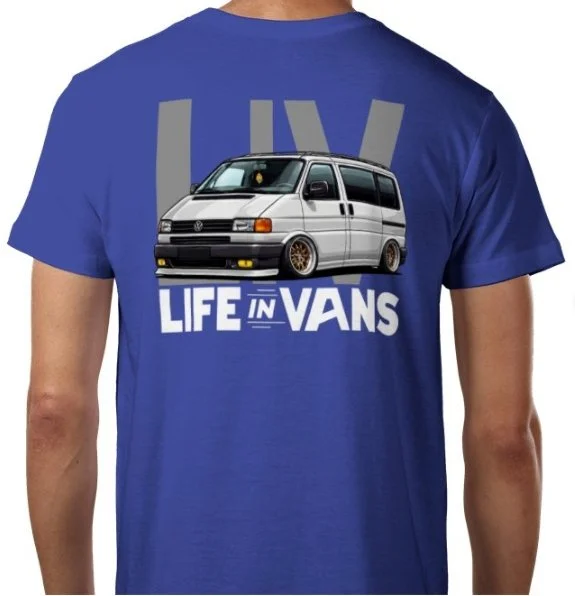 LIFE IN VANS White T4