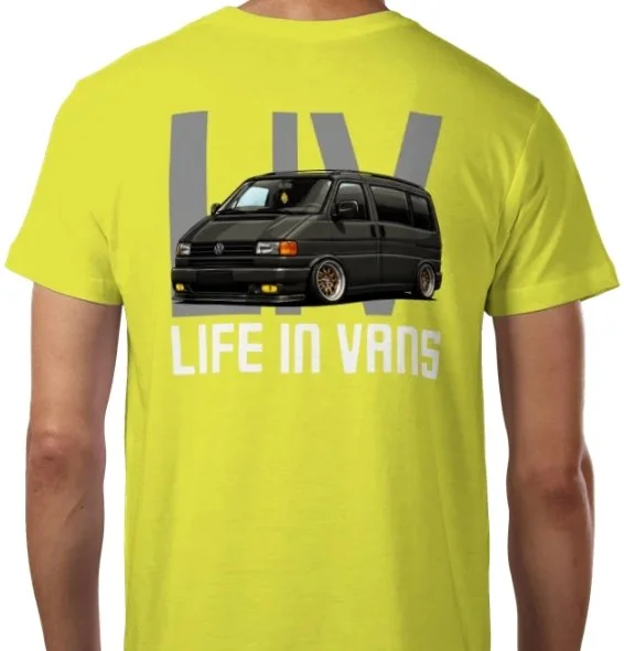 LIFE IN VANS  Black T4