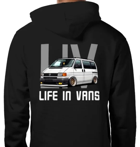 LIFE IN VANS White T4