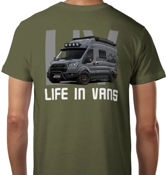 LIFE IN VANS Grey Transit