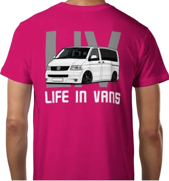 LIFE IN VANS White T5