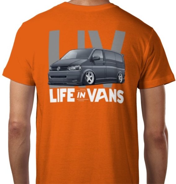 LIFE IN VANS Grey T5