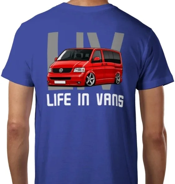 LIFE IN VANS Red T5