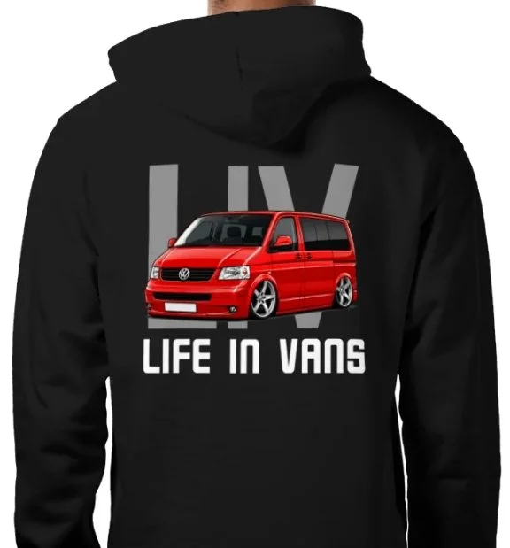 LIFE IN VANS Red T5