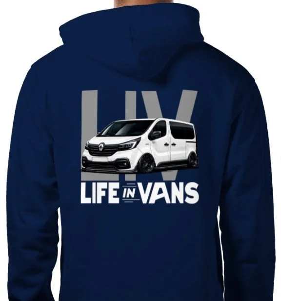 LIFE IN VANS White Renault Traffic