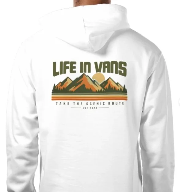 LIFE IN VANS Scenic Route Green