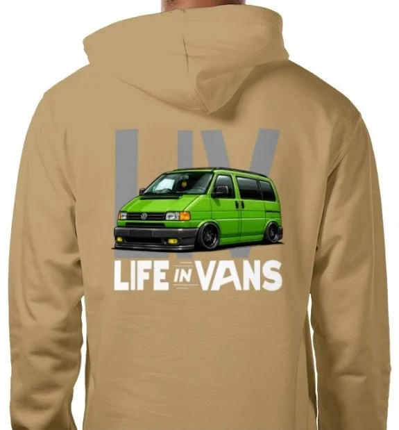LIFE IN VANS Green T4
