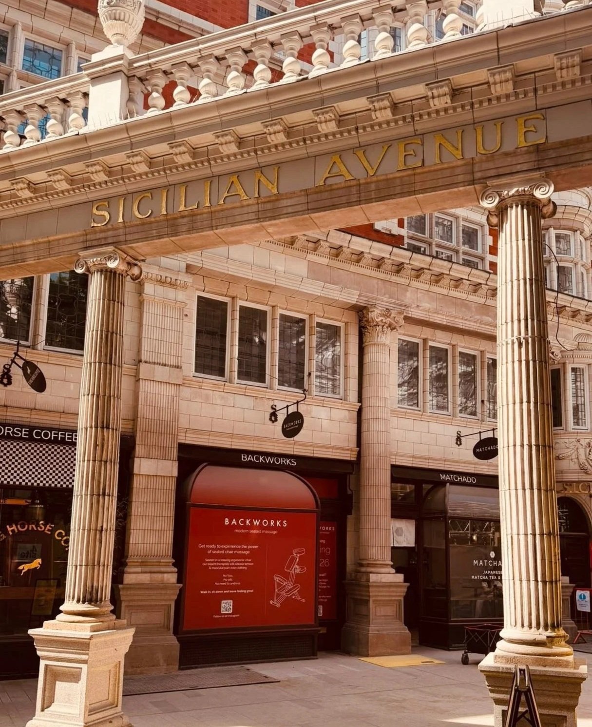 Sicilian Avenue Shop Front