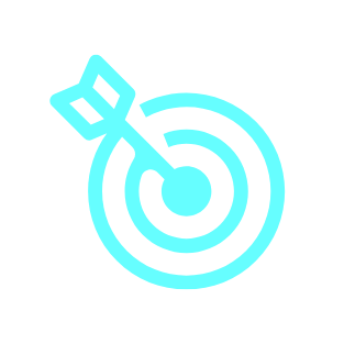 An icon of a bow and arrow hitting a target.