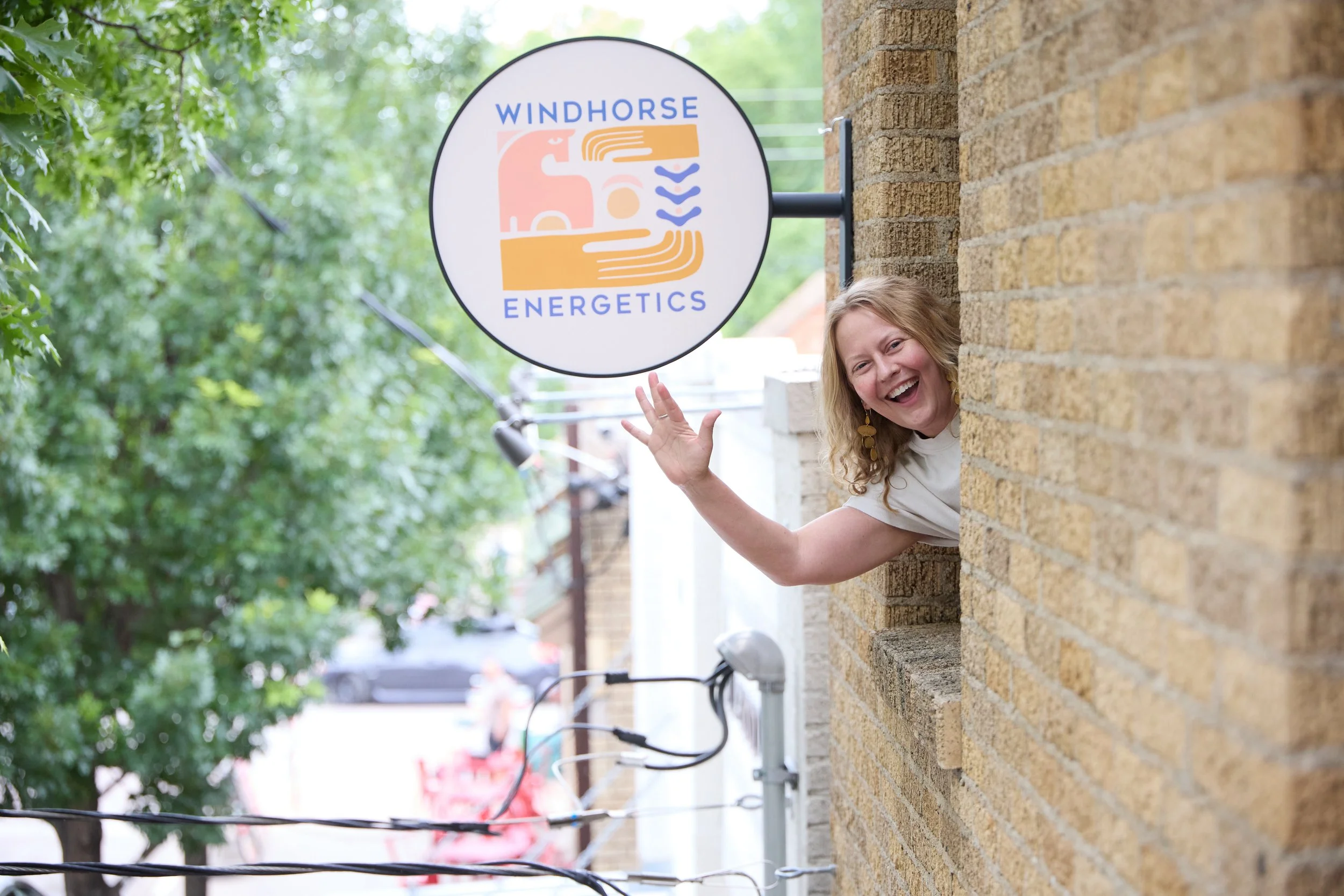 Dr. Kristen Montoya, chiropractor at Windhorse Energetics in the historic Bishop Arts District neighborhood in Oak Cliff, Dallas