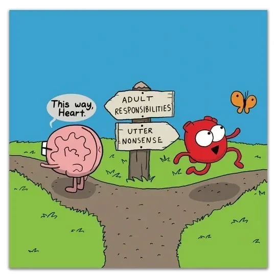 Heart vs. Brain