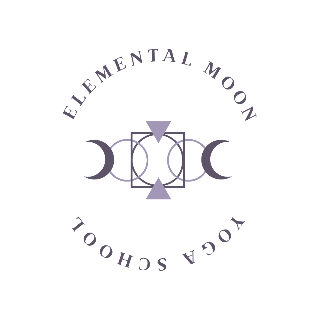 A logo with celestial symbols and the text 'ELEMANTAL MOON VOCAL SCHOOL' in a circular arrangement.