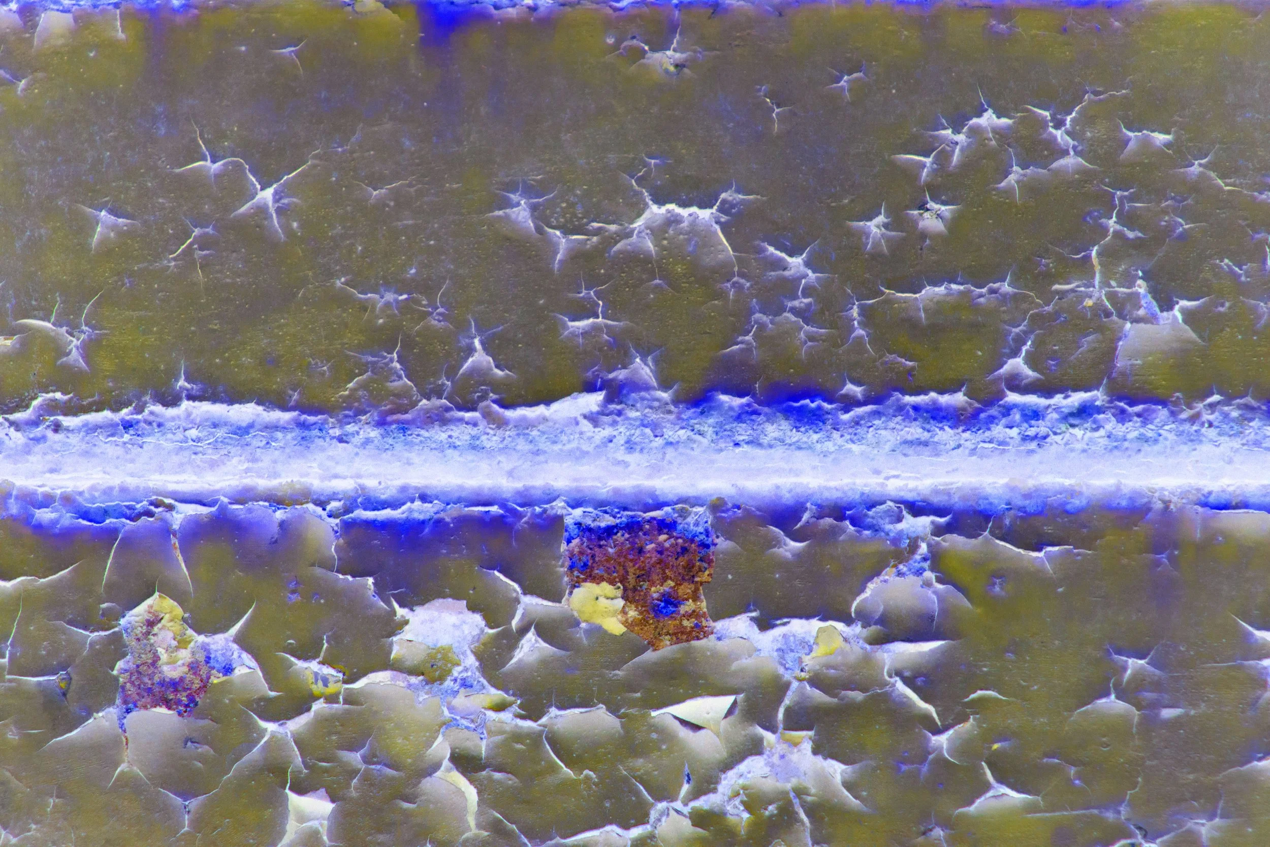 Underwater scene showing a fish swimming near a coral reef with clear water and rocks.