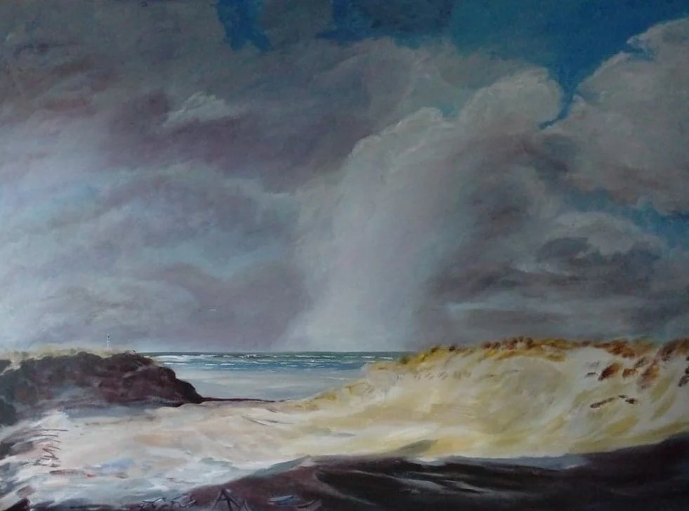 B-Regenbui op Zee gezien vanuit  Strandhotel Formerum Terschelling 2019 Karin Miedema.jpg