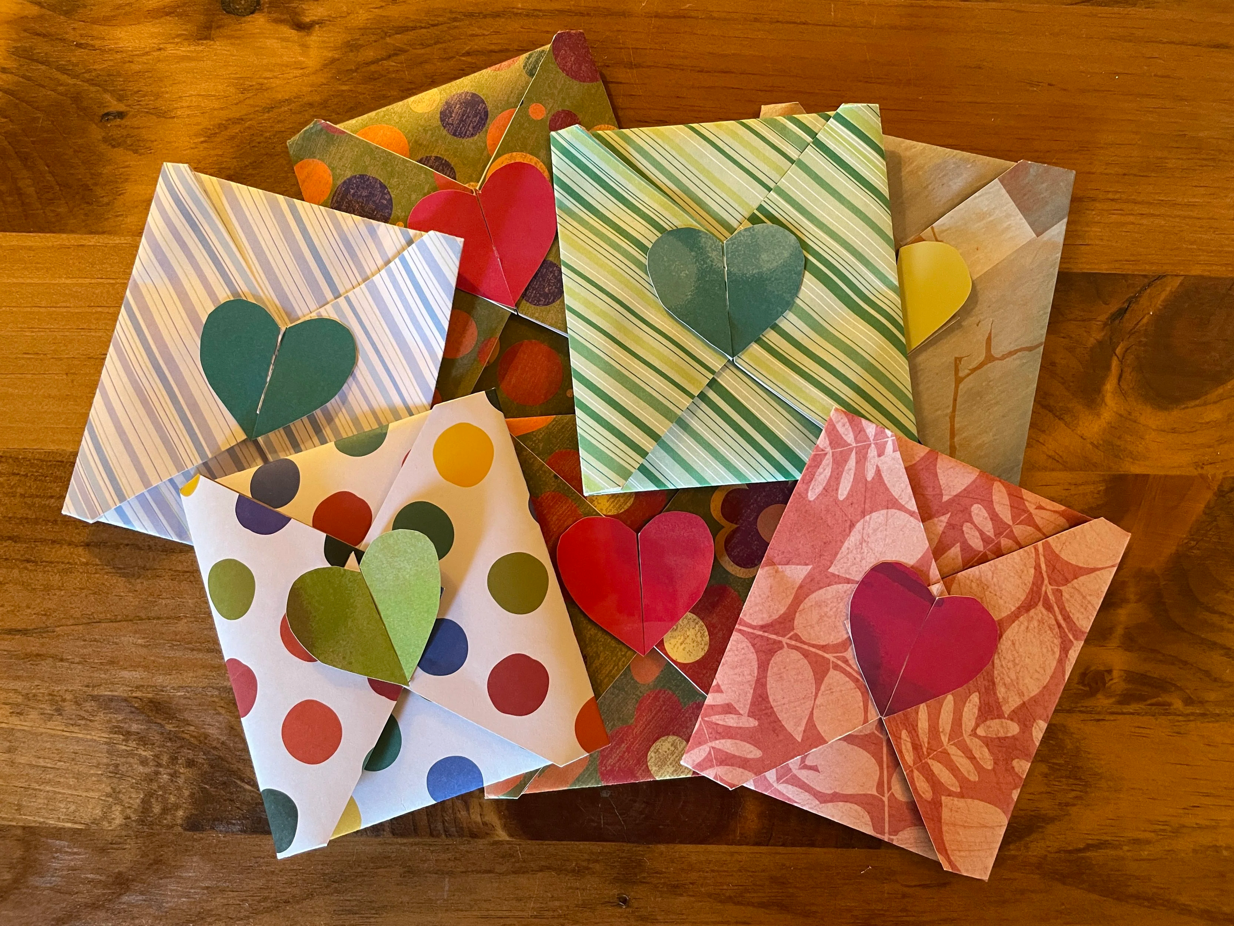 Heart Cards from Friends and Family