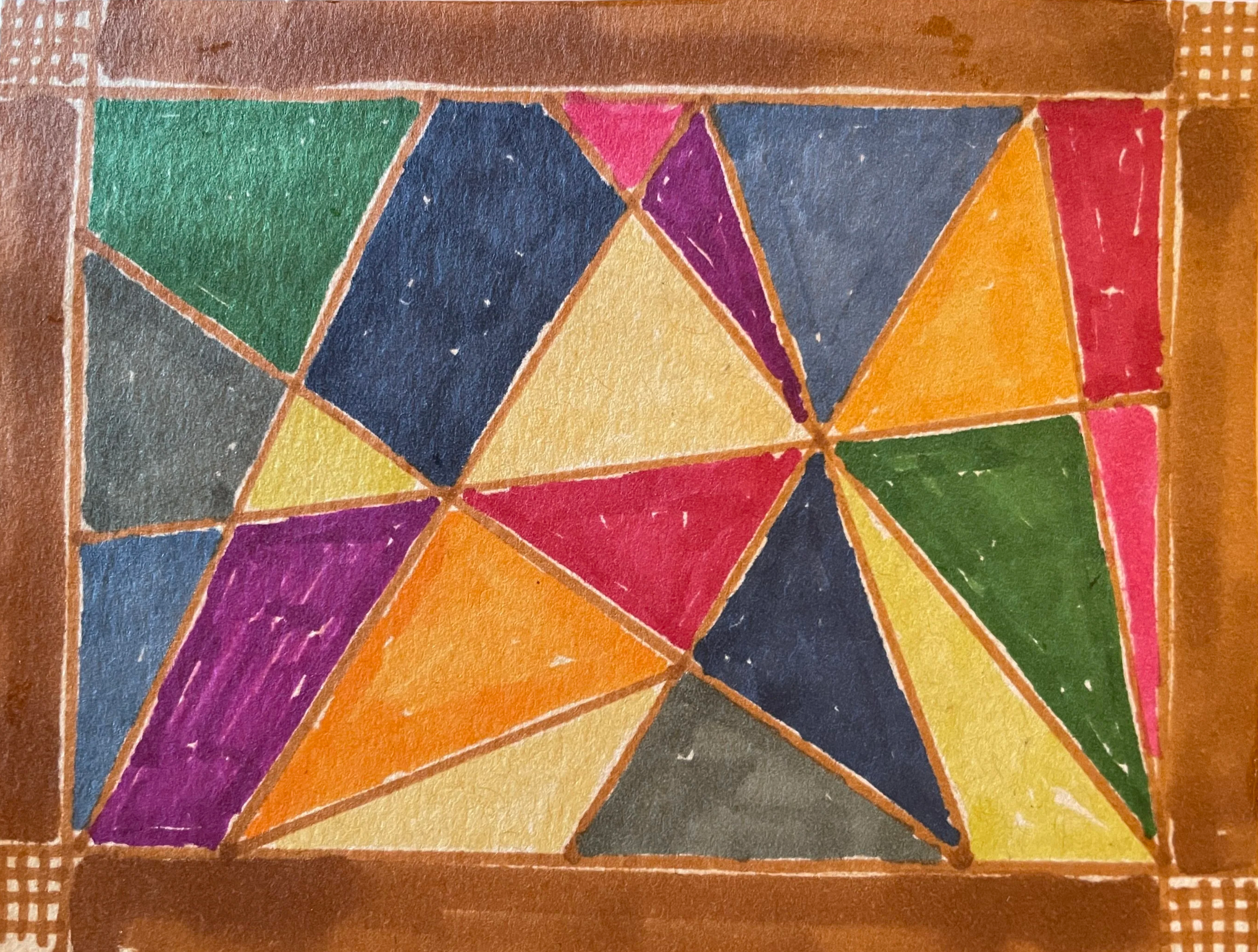 Marker on cardstock from Jenna & Carol Reynolds