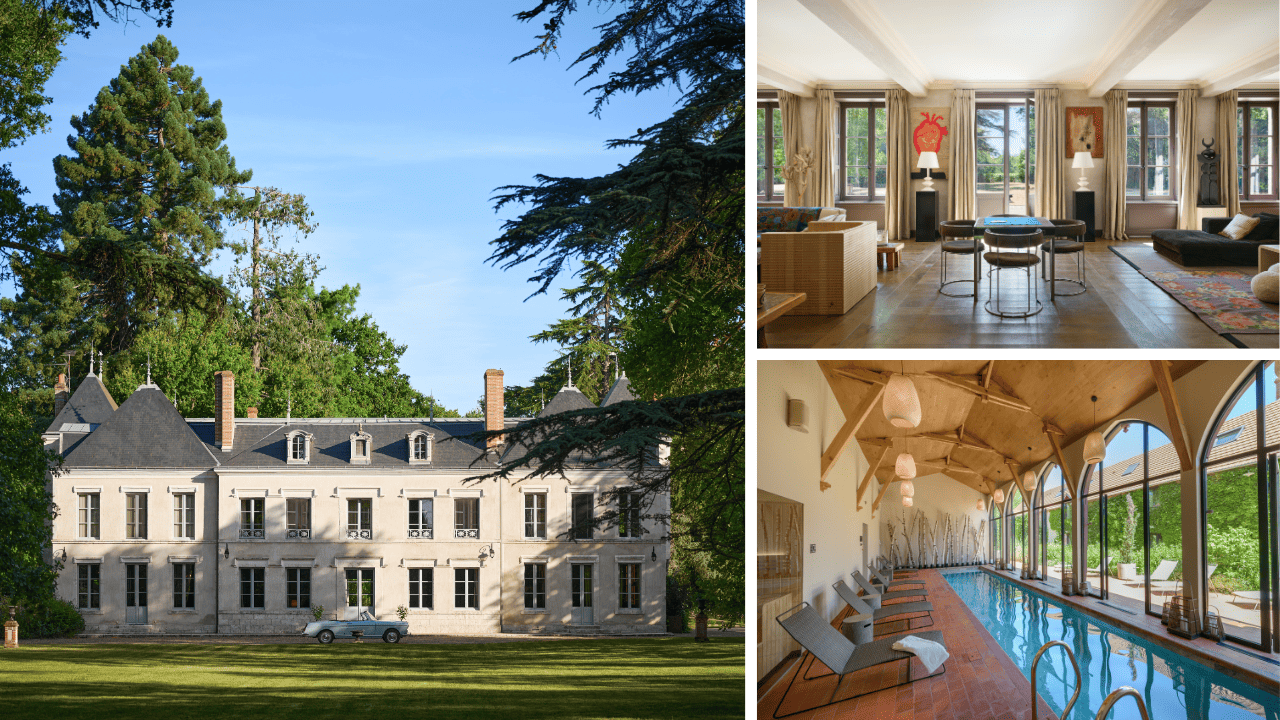 chateau rentals loire in France