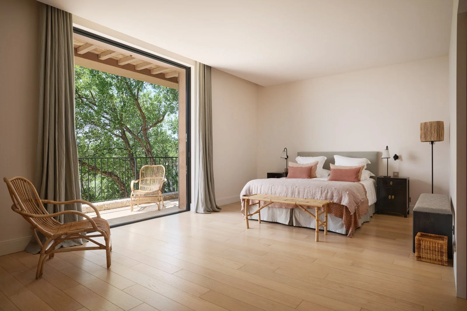 corporate retreat in the south of france luxury villa bedroom