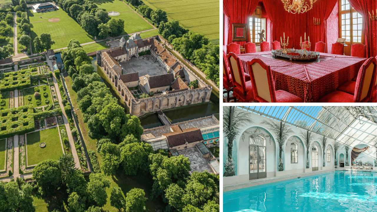 paris château rental
