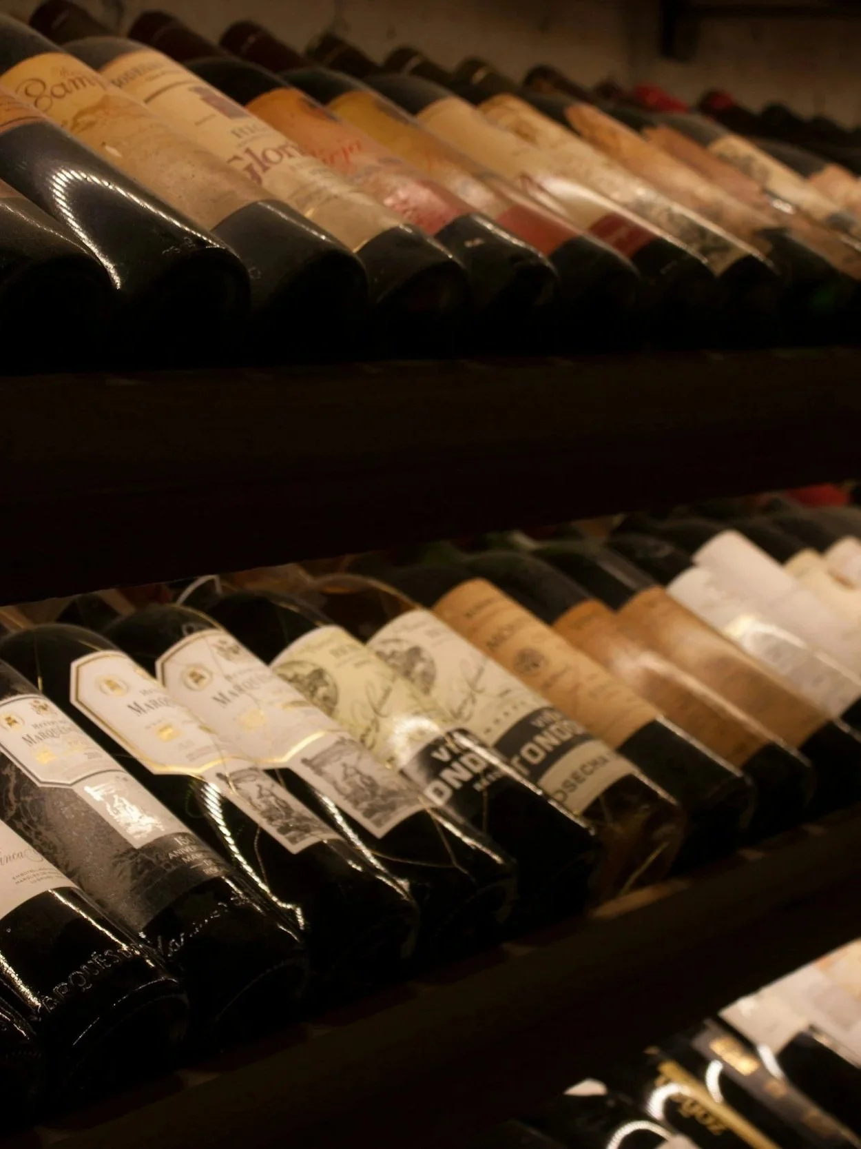 Wine bottles