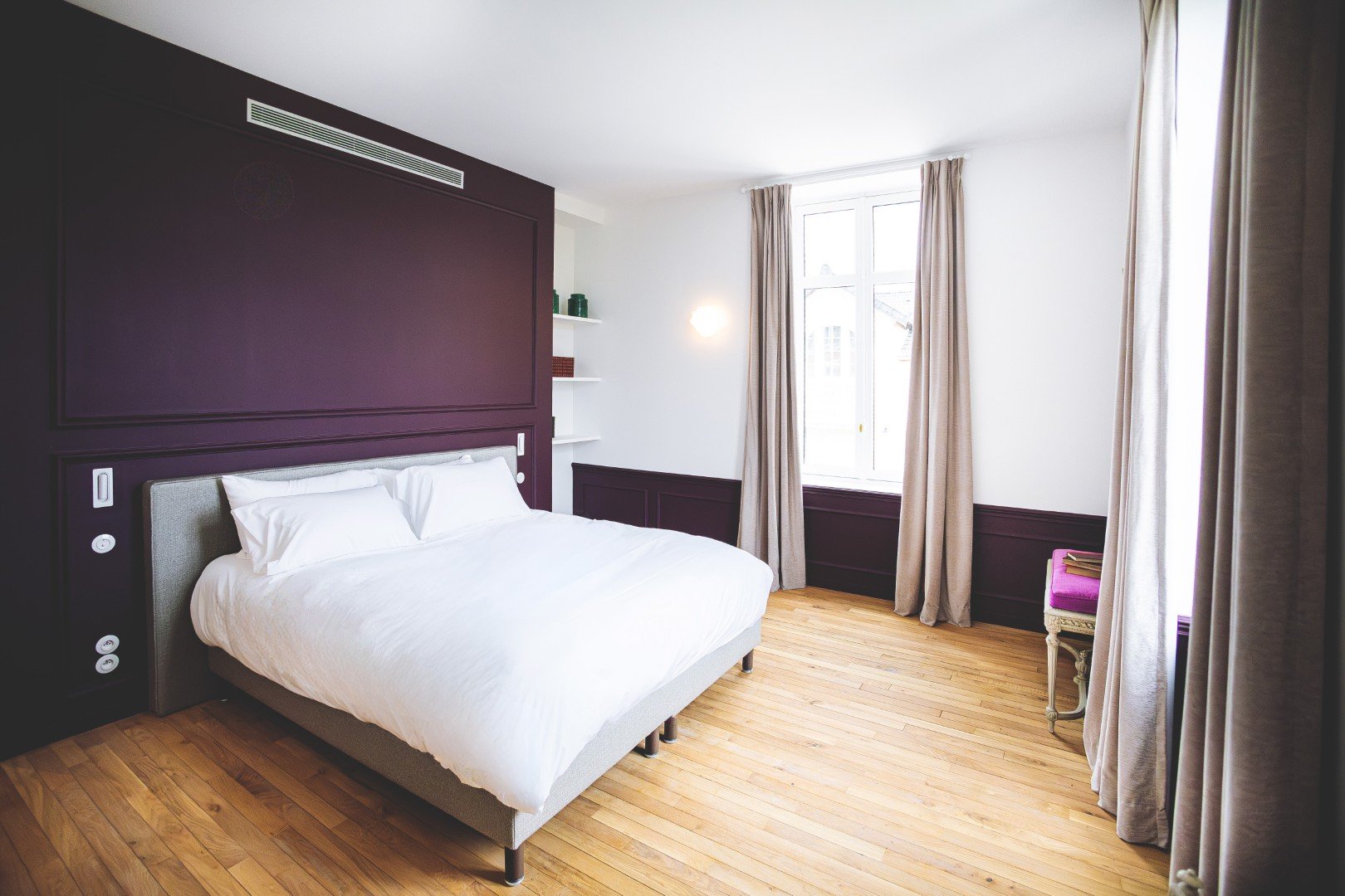 luxury chateau albert morot bedroom