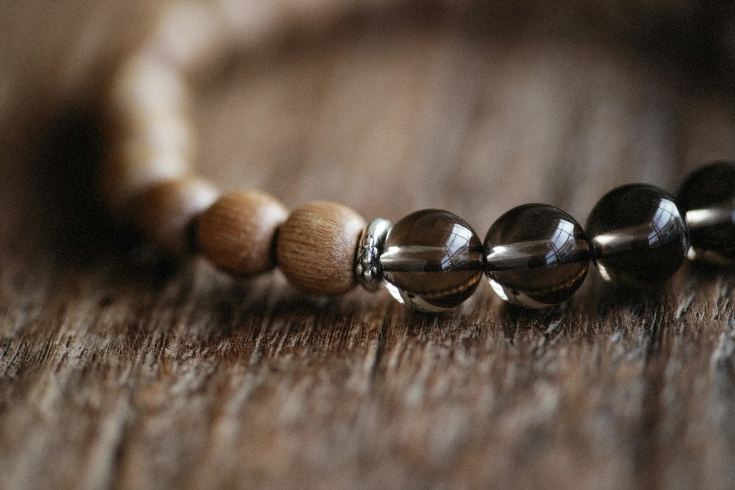 beaded necklace