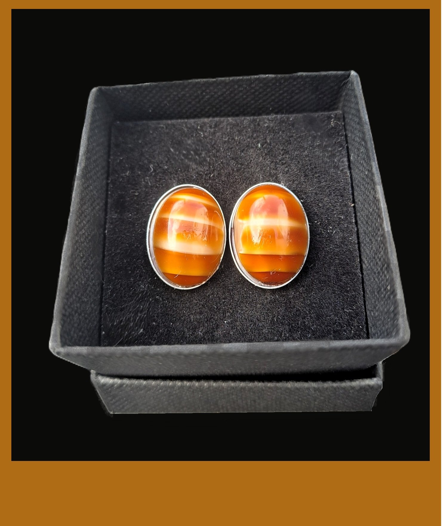 Cufflinks - Toffee